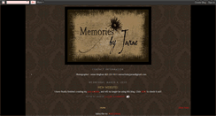 Desktop Screenshot of janae-lastingmemoriesphotography.blogspot.com