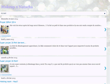 Tablet Screenshot of makeupxnatacha.blogspot.com