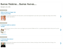 Tablet Screenshot of buenas-palabras.blogspot.com