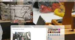 Desktop Screenshot of oakvilleweaversandspinners.blogspot.com