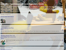 Tablet Screenshot of oakvilleweaversandspinners.blogspot.com
