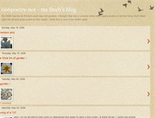Tablet Screenshot of 666poetry-not.blogspot.com