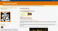 Desktop Screenshot of ganeshagames.blogspot.com