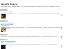 Tablet Screenshot of ganeshagames.blogspot.com