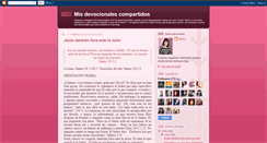 Desktop Screenshot of devocionalescompartidos.blogspot.com