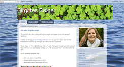 Desktop Screenshot of birgittesboelger.blogspot.com