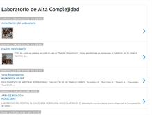 Tablet Screenshot of laboratorioaltacomplejidad.blogspot.com