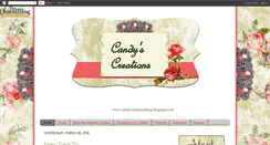 Desktop Screenshot of candyscreationsblog.blogspot.com