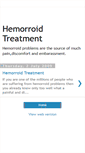 Mobile Screenshot of hemorroidtreatment.blogspot.com