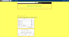 Desktop Screenshot of bharatcranes.blogspot.com