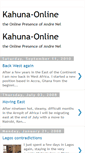 Mobile Screenshot of kahuna-online.blogspot.com