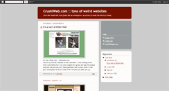 Desktop Screenshot of crushiweb.blogspot.com