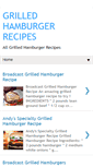 Mobile Screenshot of grilled-hamburger-recipes.blogspot.com