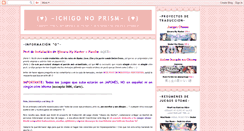 Desktop Screenshot of ichigo-no-prism.blogspot.com