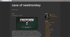 Desktop Screenshot of newtmonkey.blogspot.com