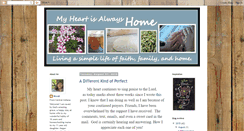 Desktop Screenshot of myheartisalwayshome.blogspot.com