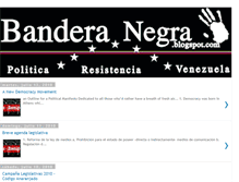 Tablet Screenshot of banderanegra.blogspot.com