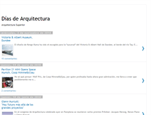 Tablet Screenshot of diasdearquitectura.blogspot.com