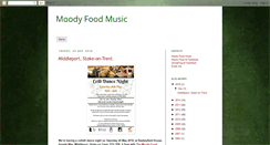 Desktop Screenshot of moodyfoodmusic.blogspot.com