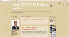 Desktop Screenshot of consultascepreuncp.blogspot.com