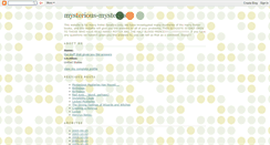 Desktop Screenshot of mysterious-mysteries.blogspot.com