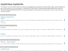 Tablet Screenshot of mysterious-mysteries.blogspot.com
