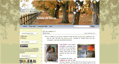 Desktop Screenshot of esteladeletras.blogspot.com
