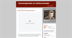 Desktop Screenshot of hersenspinselsenbuikverzinsels.blogspot.com