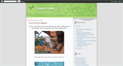 Desktop Screenshot of leepblog.blogspot.com