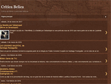 Tablet Screenshot of criticabelica.blogspot.com