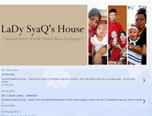 Tablet Screenshot of ladysyaq.blogspot.com