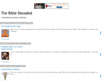 Tablet Screenshot of bibledecoded.blogspot.com