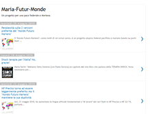 Tablet Screenshot of ilmondofuturo.blogspot.com
