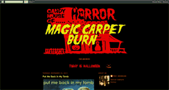 Desktop Screenshot of magiccarpetburn.blogspot.com
