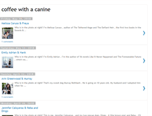 Tablet Screenshot of coffeecanine.blogspot.com