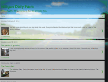 Tablet Screenshot of milligandairyfarm.blogspot.com
