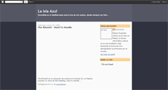 Desktop Screenshot of laislazul.blogspot.com