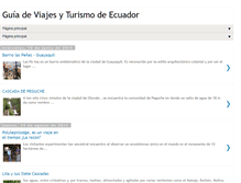 Tablet Screenshot of ecuaviajes.blogspot.com