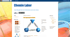 Desktop Screenshot of chemie-labor.blogspot.com
