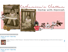 Tablet Screenshot of catherineschatter.blogspot.com