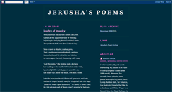 Desktop Screenshot of jerushas-poems.blogspot.com