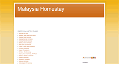 Desktop Screenshot of homestay-ukayperdana.blogspot.com