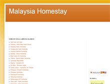 Tablet Screenshot of homestay-ukayperdana.blogspot.com