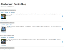 Tablet Screenshot of dabrahamson.blogspot.com