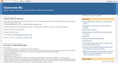 Desktop Screenshot of classroombiz.blogspot.com