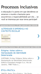 Mobile Screenshot of processosinclusivos.blogspot.com
