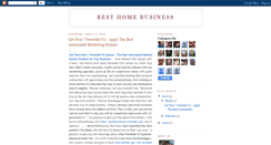 Desktop Screenshot of best-home-biz.blogspot.com