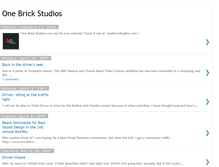 Tablet Screenshot of one-brick-studios.blogspot.com