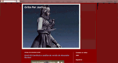 Desktop Screenshot of gritoporjustica.blogspot.com