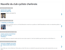 Tablet Screenshot of nouvellesclubcyclistecharlevoix.blogspot.com